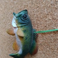 Сувенир -  риба бас (Largemouth Bass), снимка 10 - Такъми - 36683462