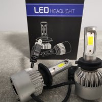 LED  Крушки  H7   за основни фарове с 6 месеца гаранция, снимка 1 - Аксесоари и консумативи - 38267356