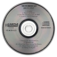 Motörhead – 1982 - Iron Fist(Castle Communications PLC – CLACD 123), снимка 4 - CD дискове - 40734376
