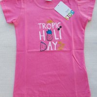 Тениска за момиче 7-8 години, снимка 2 - Детски тениски и потници - 31931077