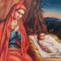 Икона Рождество Христово icona Rojdestvo Hristovo, снимка 2 - Икони - 12949870