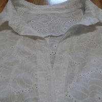 Дамска бяла блуза, снимка 2 - Ризи - 33737686