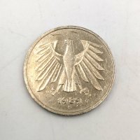 Германия 5 марки, 1998 "F", снимка 1 - Нумизматика и бонистика - 29220402