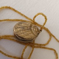 Пандетив, медальон мътерял дубле със позлата, снимка 9 - Антикварни и старинни предмети - 42915350