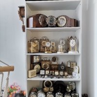 Реновирани немски настолни и каминни часовници, снимка 1 - Антикварни и старинни предмети - 39192857