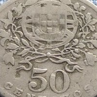 Сребърна монета 50 сентавос 1928г. Португалия за КОЛЕКЦИОНЕРИ 30352, снимка 9 - Нумизматика и бонистика - 42872152