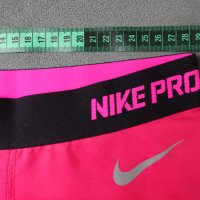 Nike Pro S цикламен дамски клин 7/8ми, снимка 9 - Клинове - 42393942