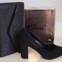 Елегантни дамски обувки на висок ток модел: 3191-1 black, снимка 6 - Дамски обувки на ток - 40132322