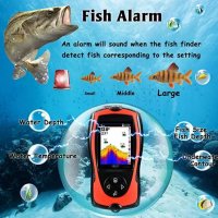 Сонар за риболов безжичен сонар Лъки с цветен LCD дисплей FF1108-1CW, снимка 17 - Такъми - 37005829