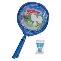Детски ракети Badmington сини + топка, снимка 2 - Игри и пъзели - 31581030