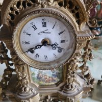 Часовник и два свещника 012, снимка 4 - Антикварни и старинни предмети - 44319038