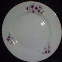 Комплект стари порцеланови чинии - 6 бр. , снимка 3 - Чинии - 42195733