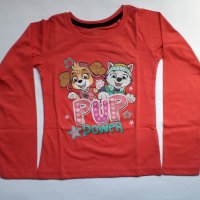 Блуза за момиче със Скай и Еверест Пес Патрул, снимка 1 - Детски Блузи и туники - 37897894