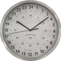 Стенен часовник с 24 часов циферблат, снимка 2 - Стенни часовници - 44601841