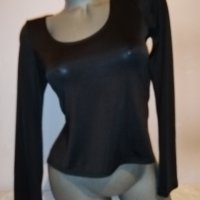 Черна блуза на Топшоп р-р S, нова с етикет, снимка 3 - Корсети, бюстиета, топове - 37838372