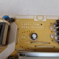 Power board BN44-00703G TV SAMSUNG UE43J5500AW, снимка 2 - Части и Платки - 40447849