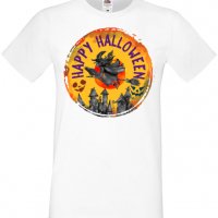 Мъжка тениска Halloween 08,Halloween,Хелоуин,Празник,Забавление,Изненада,Обичаи,, снимка 2 - Тениски - 38134866