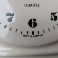 ПОРЦЕЛАНОВ, Стар, арт, винтидж, ретро, старинен порцеланов часовник KIENZLE, made in Germany, снимка 3 - Стенни часовници - 40699511