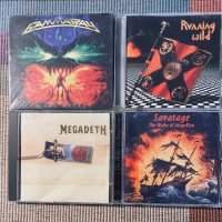 Gamma Ray,Megadeth,Running Wild , снимка 1 - CD дискове - 38716518