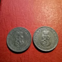 5 стотинки 1917 България 2бр., снимка 1 - Нумизматика и бонистика - 34906899