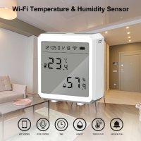 WI Fi термометър и хигрометър, снимка 2 - Друга електроника - 38458524