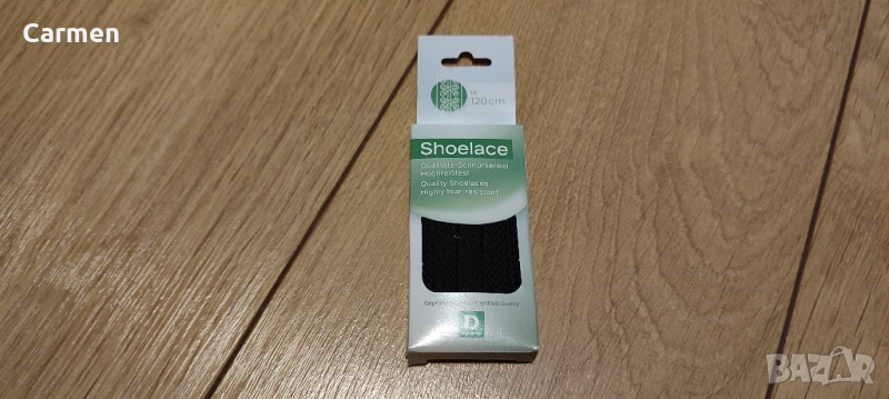 Черни връзки за обувки - Deichmann, снимка 1