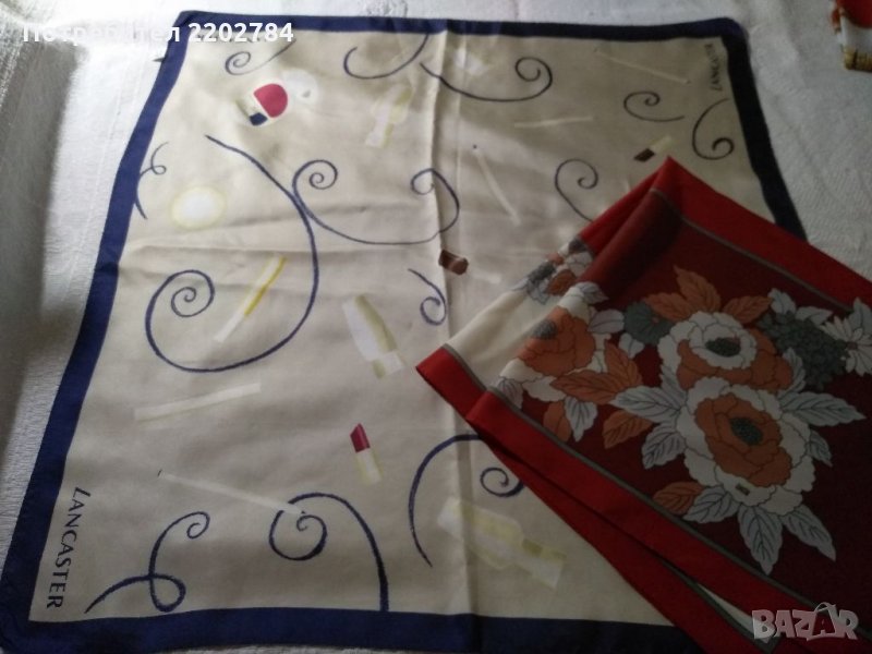 Lancaster оригинален шал естествена коприна с подарък, снимка 1