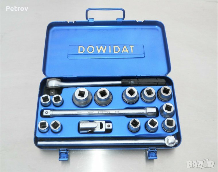 DOWIDAT - 1/2" PROFI Гедория от истинските и коравите !! Вложки 12 - 32 mm !! ORIGINAL DOWIDAT Germa, снимка 1