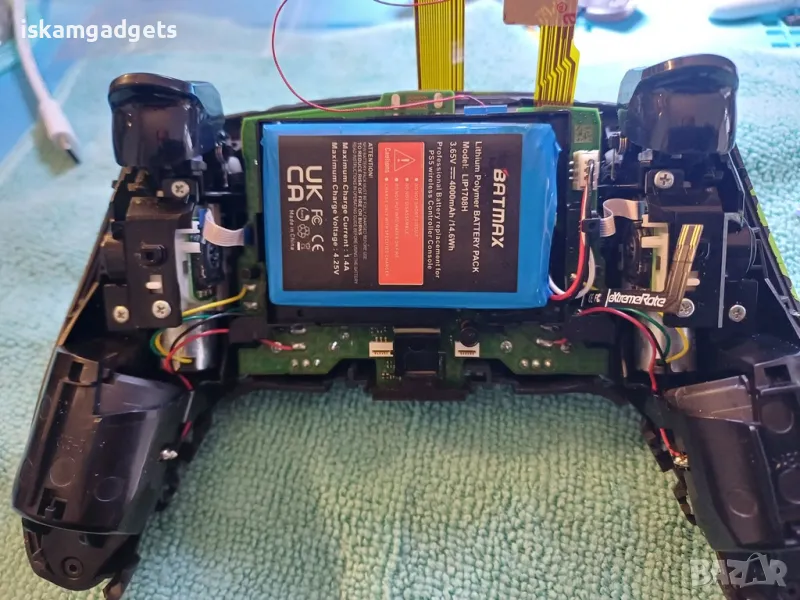 Батерия за Sony PlayStation 5 DualSense Wireless джойстик, снимка 1