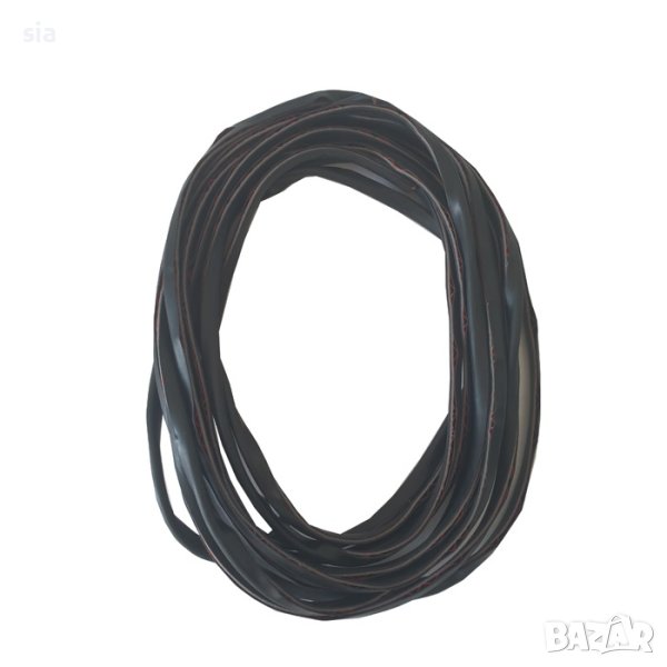 Лайсна за врата, 5м., черна, снимка 1