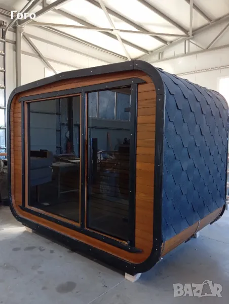 Сауна тип бъчва, Руска баня, външна сауна, снимка 1