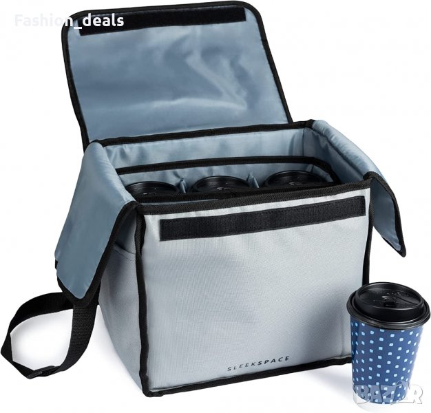 Нова Изолирана термо чанта за храна топли напитки контейнери доставка, снимка 1