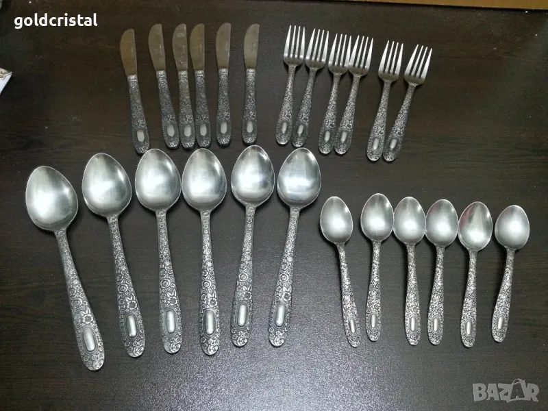 Ретро немски прибори за хранене вилици лъжици ножове и лъжички , снимка 1