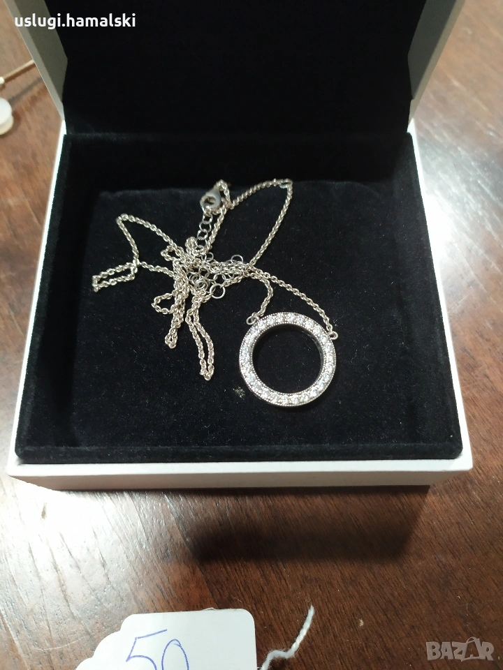 Медальон/синджир/колие Пандора, снимка 1