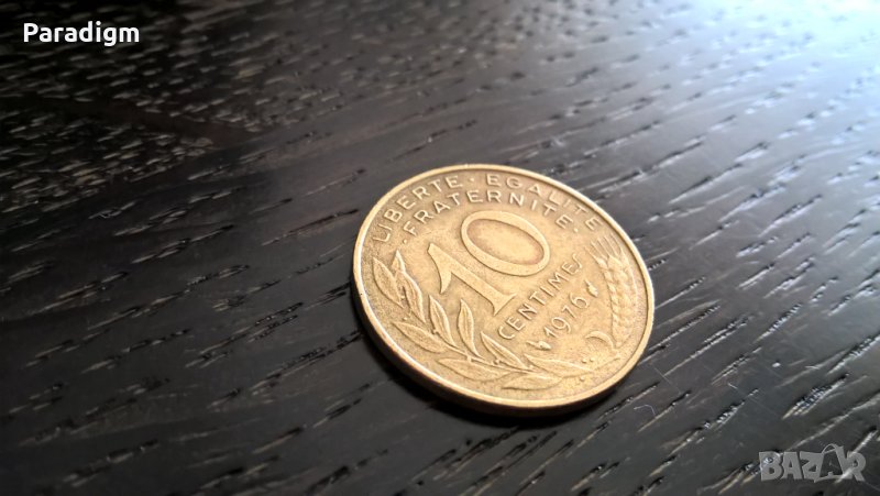 Монета - Франция - 10 сентима | 1974г., снимка 1