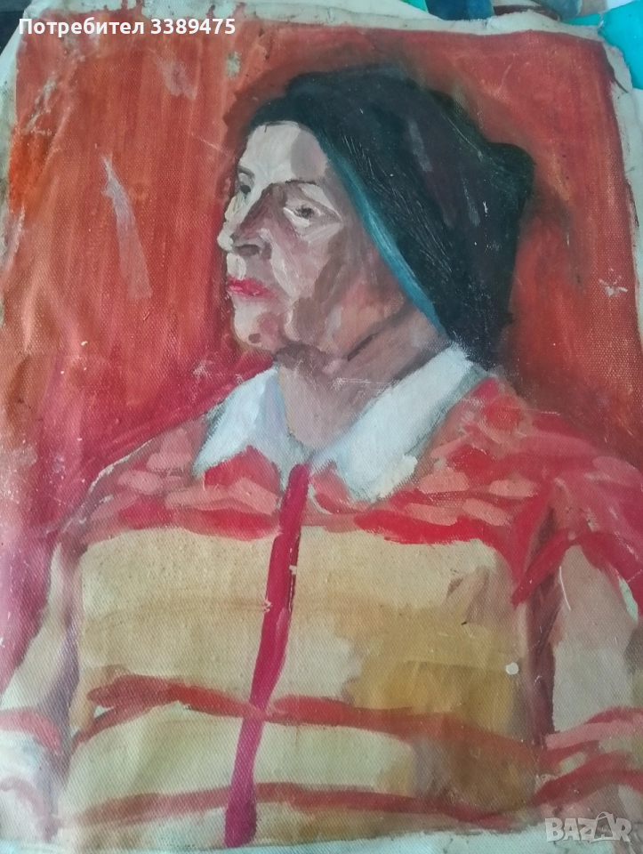 картина масло платно , снимка 1