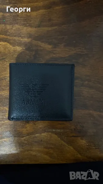 Черно мъжки портфейл, снимка 1