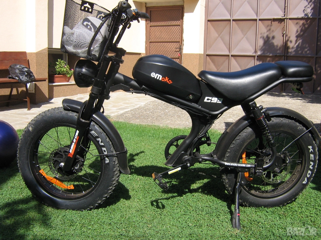 Продавам ел.велосипед марка Емоко с93 2000вата, снимка 1