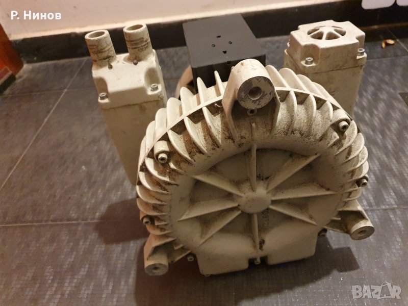 вакуум помпа  -0.4 атм въздуходувка напорен вентилатор аспирация, въздушна турбина, снимка 1