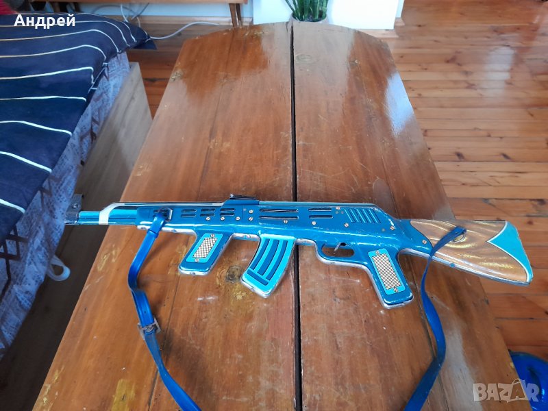 Стар детски метален автомат #2, снимка 1