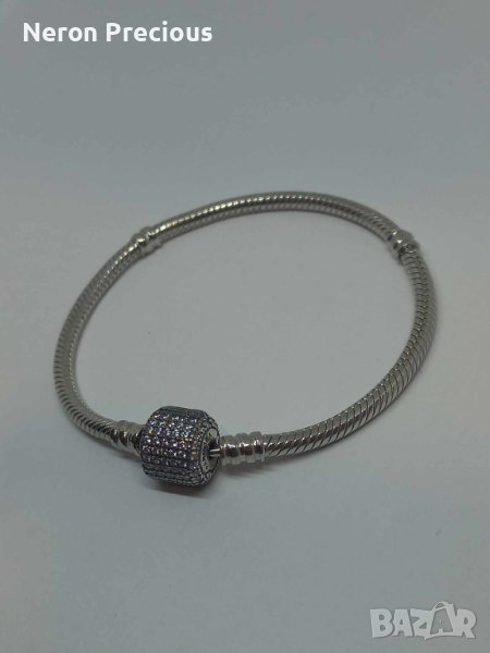 сребърна гривна тип Пандора в Гривни в гр. Пловдив - ID42654583 — Bazar.bg