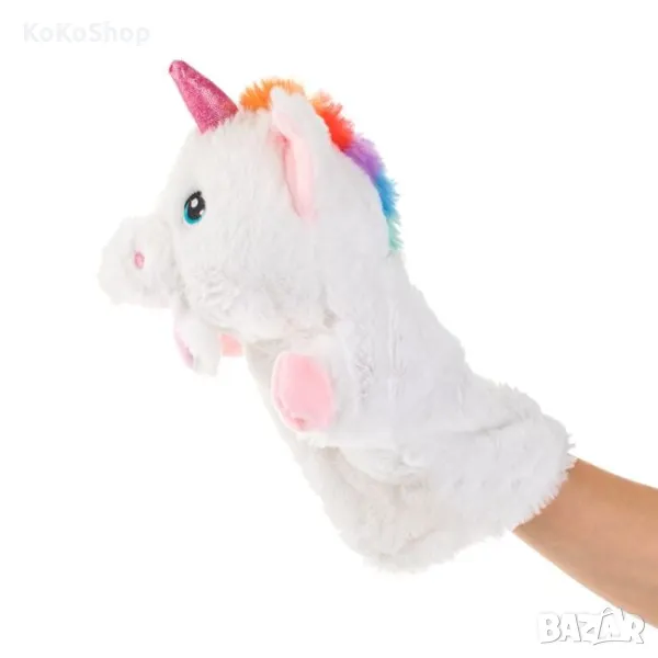 Кукла за куклен театър "Еднорог"-28 см./куклен театър/кукла за театър, снимка 1