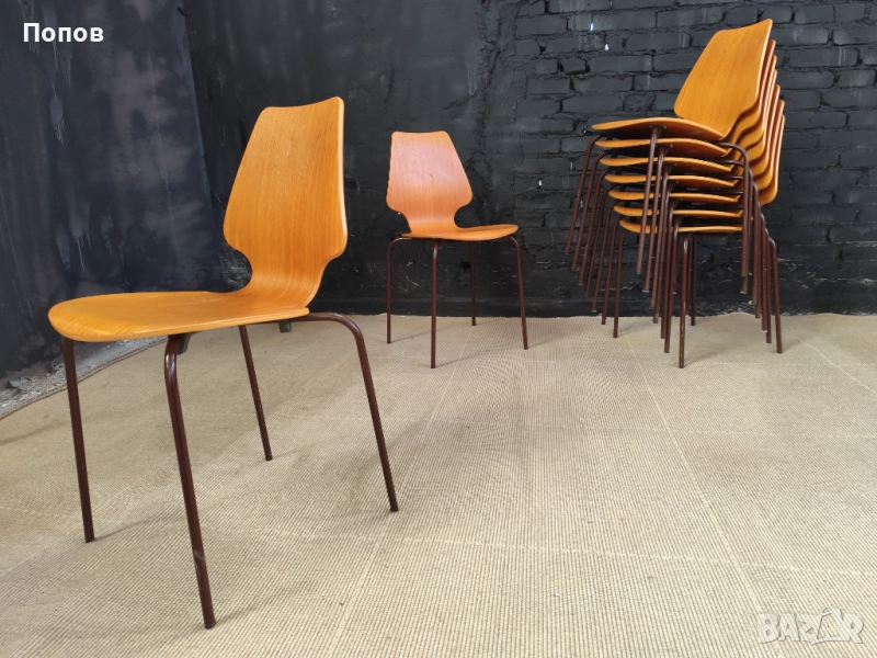 Винтидж датски стол, снимка 1