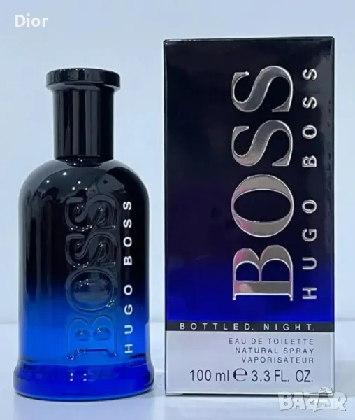 Hugo Boss Bottled Night EDT е дървесен аромат за мъже парфюм 100ml, снимка 1