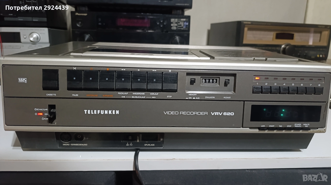 TELEFUNKEN VIDEO RECORDER VRV620, снимка 1