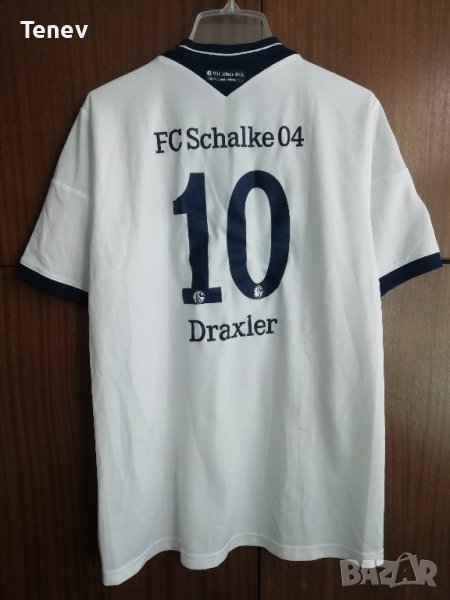 Schalke 04 Draxler Adidas оригинална тениска фланелка Шалке Дракслер 2013/2014 Away , снимка 1