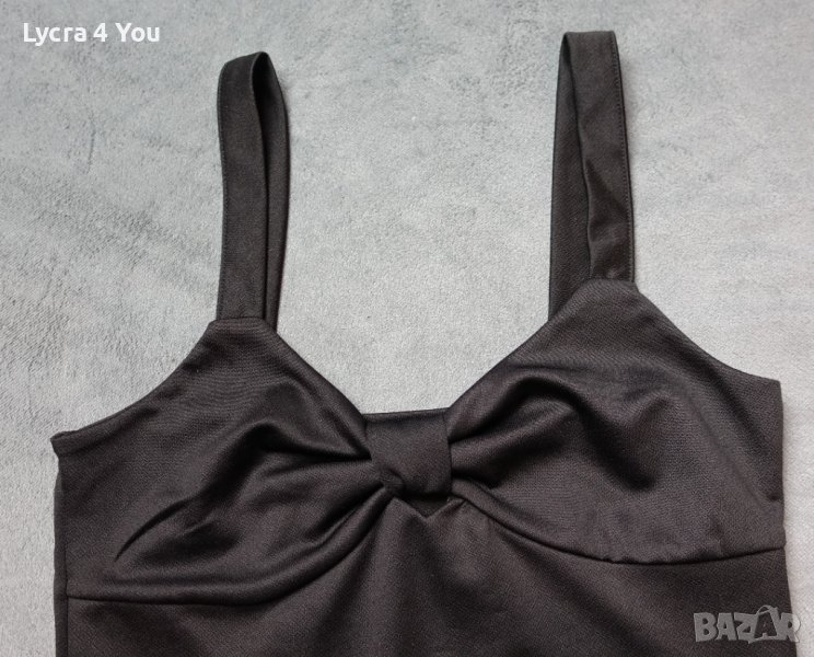 Amisu M нов черен къс топ/бюстие, снимка 1