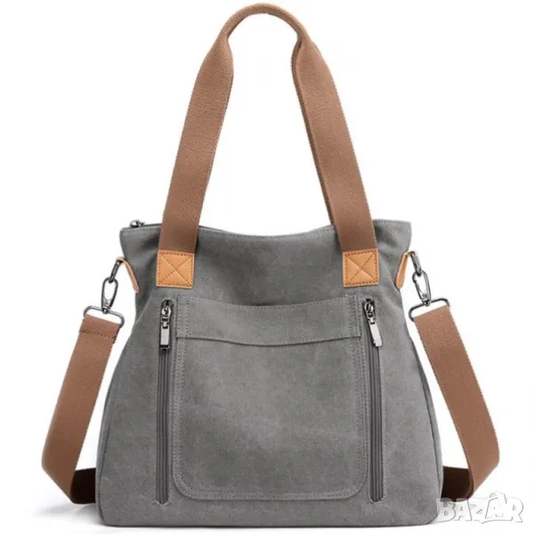 Ежедневна дамска чанта Grey, снимка 1