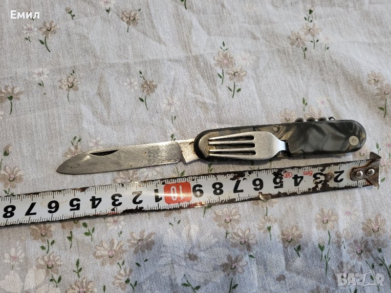 Колекционерски сгъваем нож от соца Петко Денев , снимка 1