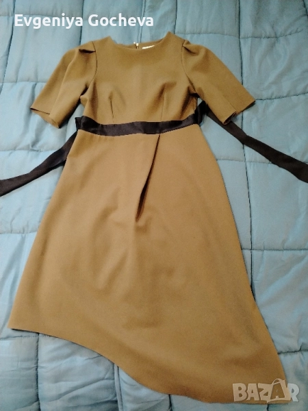 рокля в маслинено зелено Closet London 44 L размер , снимка 1